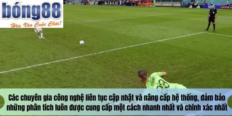 Các chuyên gia công nghệ liên tục cập nhật và nâng cấp hệ thống, đảm bảo những phân tích luôn được cung cấp một cách nhanh nhất và chính xác nhất